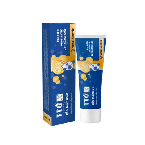 TTO X Probiyotik Hassas Dişler İçin Diş Macunu 75 ml - TTO