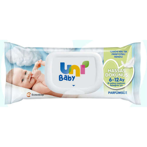 Uni Baby Hassas Dokunuş Islak Mendil 52 Adet - 1