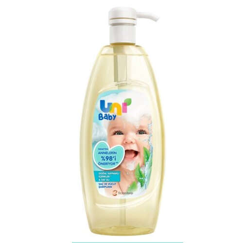 Uni Baby Saç ve Vücut Şampuanı 500 ml - 1