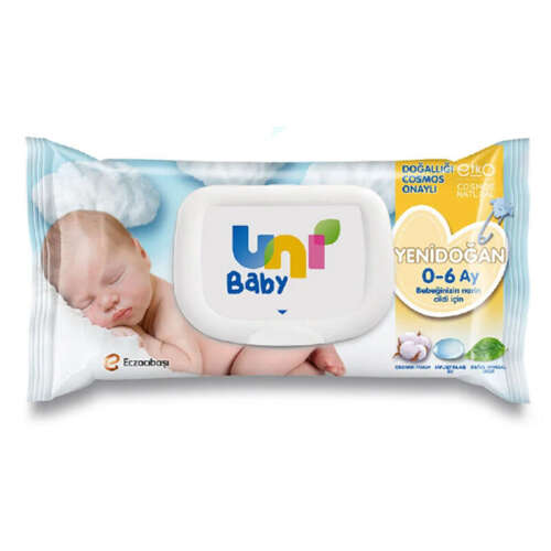 Uni Baby Yenidoğan Islak Mendili 40 Adet - 1