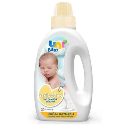 Uni Baby Yenidoğan Sıvı Çamaşır Sabunu 1500 ml - Uni Baby