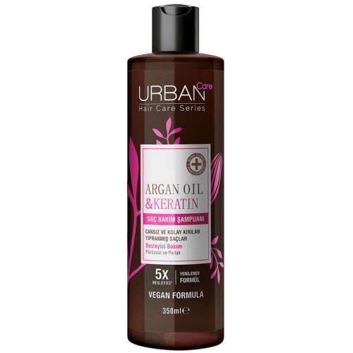 Urban Care Argan Oil Keratin Besleyici ve Kırılma Karşıtı Saç Bakım Şampuanı 350 ml - 1