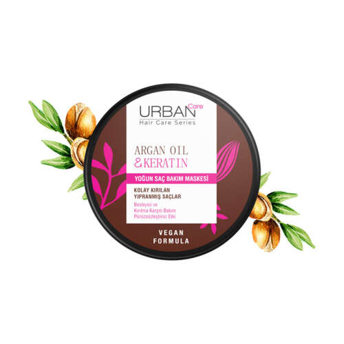 Urban Care Argan Oil Keratin Yoğun Saç Bakım Maskesi 230 ml - 2
