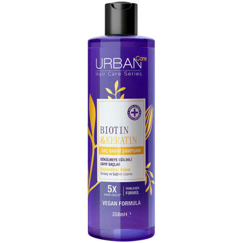 Urban Care Biotin ve Keratin Dökülme Karşıtı Saç Bakım Şampuanı 350 ml - 1