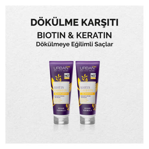 Urban Care Biotin&Keratin Saç Bakım Şampuanı 250 ml - 4