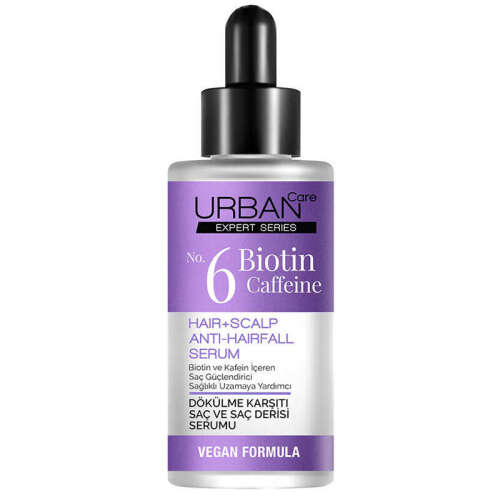 Urban Care Expert No.6 Biotin Caffeine Dökülme Karşıtı Saç Bakım Serumu 50 ml - 1