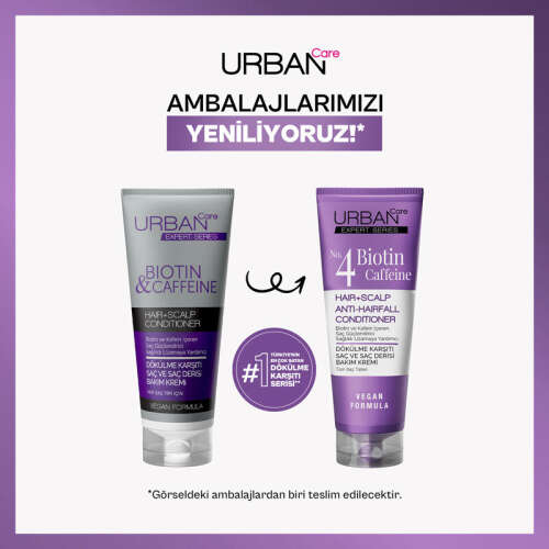 Urban Care Expert Series Biotin - Caffeine Saç Kremi 200 ml - 3