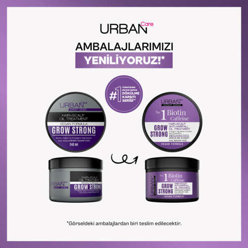 Urban Care Expert Series Grow Strong Saç Bakım Yağı 240 ml - 4