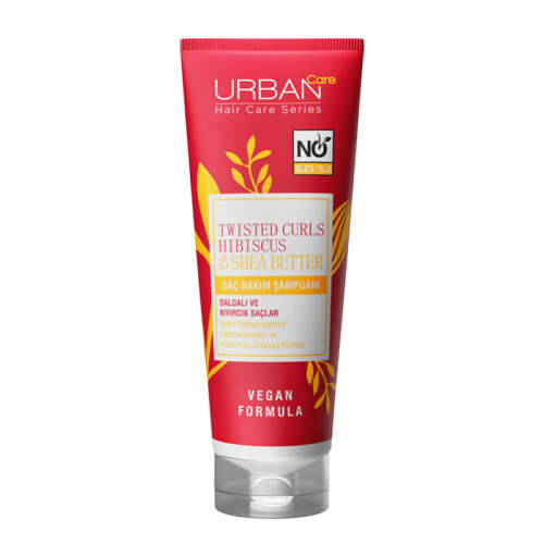 Urban Care Hibiscus ve Shea Yağı İçeren Bukle Belirginleştirici Saç Bakım Şampuanı 250 ml - 1