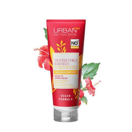 Urban Care Hibiscus ve Shea Yağı İçeren Bukle Belirginleştirici Saç Bakım Şampuanı 250 ml - 2