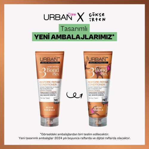 Urban Care Honey Infusion Bond Plex Yıpranma Karşıtı Saç Bakım Kremi 250 ml - 2