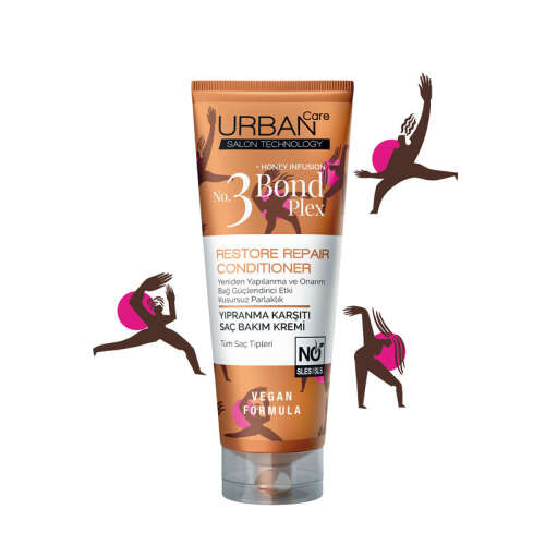 Urban Care Honey Infusion Bond Plex Yıpranma Karşıtı Saç Bakım Kremi 250 ml - 3