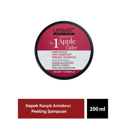 Urban Care No 1 Expert Apple Cider Kepek Karşıtı Peeling Şampuanı 200 gr - 3