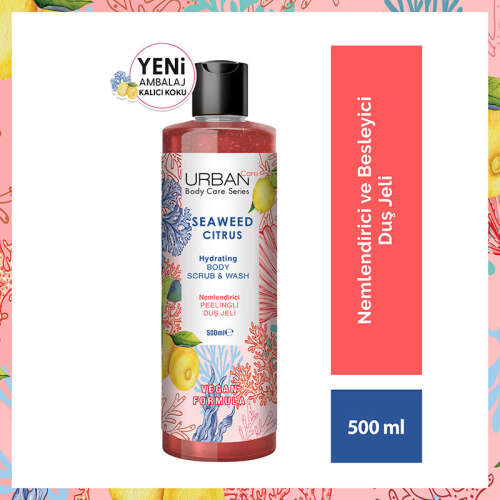 Urban Care Seaweed Citrus Peelingli Duş Jeli 500 ml - 3