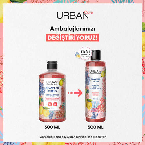 Urban Care Seaweed Citrus Peelingli Duş Jeli 500 ml - 6