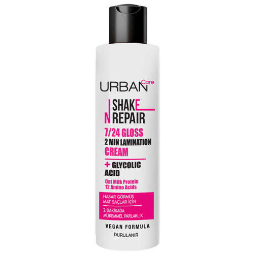 Urban Care Shake N Repair 7-24 Gloss Laminasyon Parlaklık Etkili Durulanan Bakım Kremi 200 ml - 1