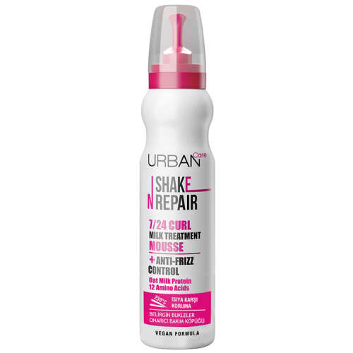 Urban Care Shake N Repair 7-24 Kabaran ve Bukleli Saçlara Özel Saç Bakım Köpüğü 150 ml - 1