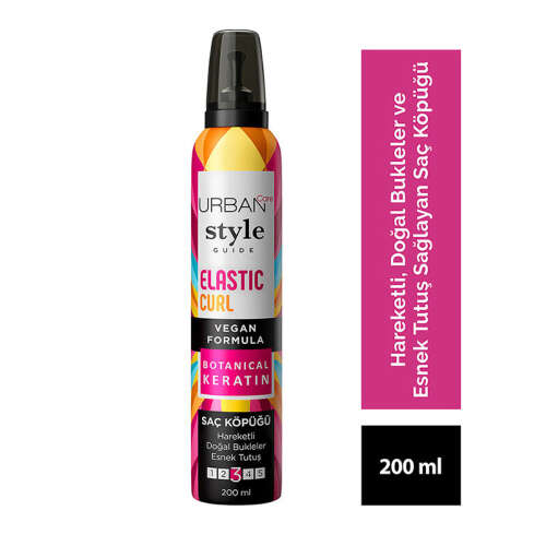 Urban Care Style Guide Elastic Curl Saç Köpüğü 200 ml - 2