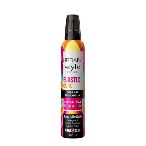Urban Care Style Guide Elastic Curl Saç Köpüğü 200 ml - Urban Care