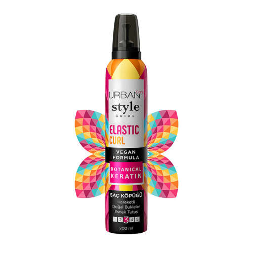 Urban Care Style Guide Elastic Curl Saç Köpüğü 200 ml - 3