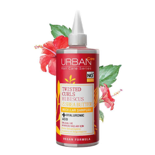 Urban Care Twisted Curls Hibiscus- Shea Butter Micellar Şampuan 340 ml - 2