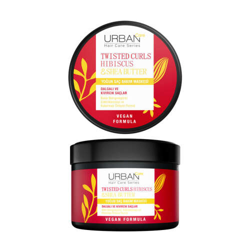 Urban Care Twisted Curls Hibiscus - Shea Butter Yoğun Saç Bakım Maskesi 230 ml - 1