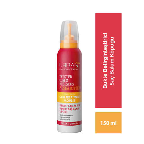 Urban Care Twisted Curls Hibiscus ve Shea Butter Saç Köpüğü 150 ml - 2