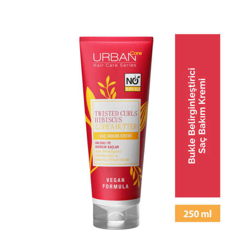 Urban Care Twisted Curls Hibiscus - Shea Butter Saç Bakım Kremi 250 ml - 3