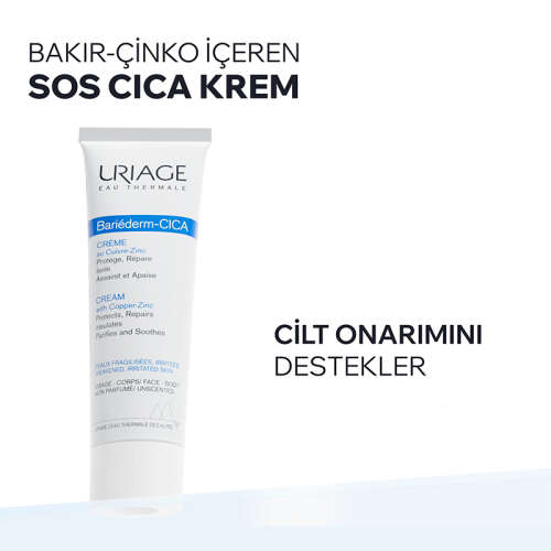 Uriage Bariederm Cilt Bariyeri Görünümünü Destekleyici ve Yatıştırıcı Cica Krem 40 ml - Uriage
