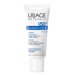 Uriage Bariederm SPF50+ Cilt Bariyeri Güçlendirici ve Yüksek Güneş Korumalı Cica Krem 40 ml - 1