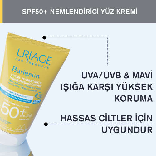 Uriage Bariesun SPF50+ Nemlendirici Güneş Kremi 50 ml - 3