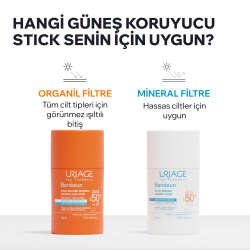 Uriage Bariesun SF50+ Yüksek Koruma Faktörlü Mineral Güneş Koruyucu Stick 18 g - 1
