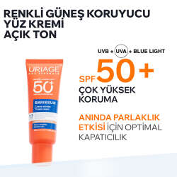 Uriage Bariesun SPF50+ Açık Ton Renkli Güneş Kremi 50 ml - 2