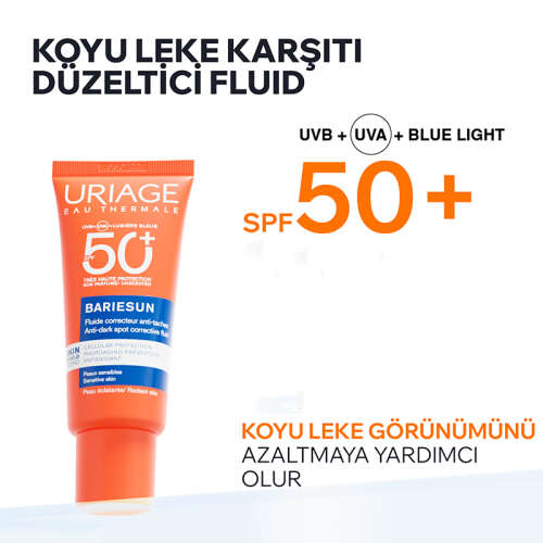 Uriage Bariesun SPF50+ Lekeye Eğilimli Ciltler İçin Fluid 40 ml - 2