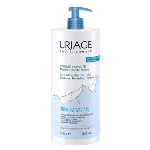 Uriage Hygiene Yüz, Vücut ve Saç Temizleme Kremi 1L - Uriage