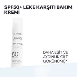 Uriage Depiderm SPF50+ Leke Karşıtı Aydınlatıcı Yüz Kremi 30 ml - 2