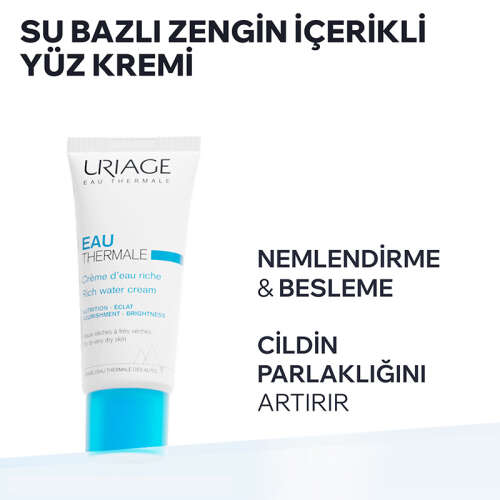 Uriage Eau Thermale Yoğun Su Bazlı Nemlendirici Krem 40ml - Uriage