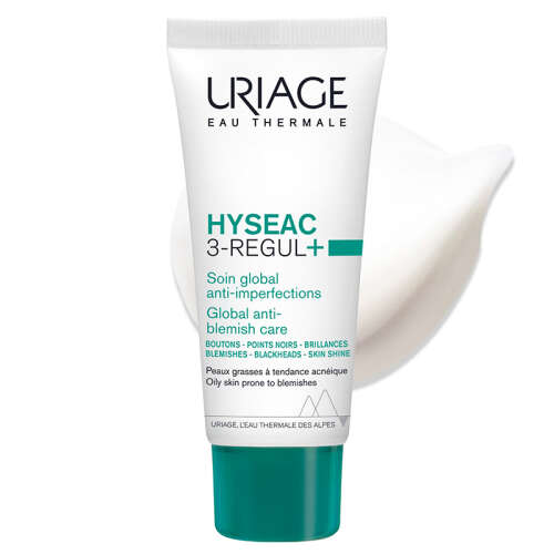 Uriage Hyseac 3-Regul + Sebum Dengeleyici ve Pürüzsüzleştirici Bakım Kremi 40 ml - Uriage