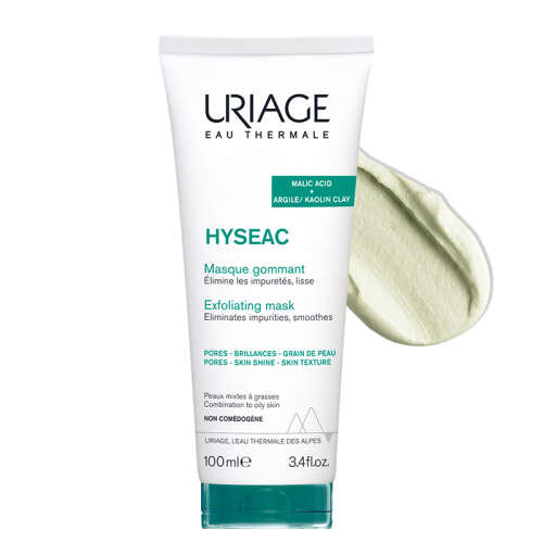 Uriage Hyseac Karma ve Yağlı Ciltlere Özel Pürüzsüzleştirici Mask 100 ml - 2