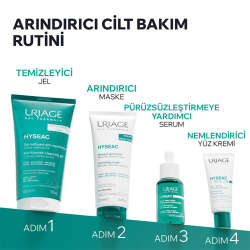 Uriage Hyseac Karma ve Yağlı Ciltlere Özel Pürüzsüzleştirici Mask 100 ml - 4