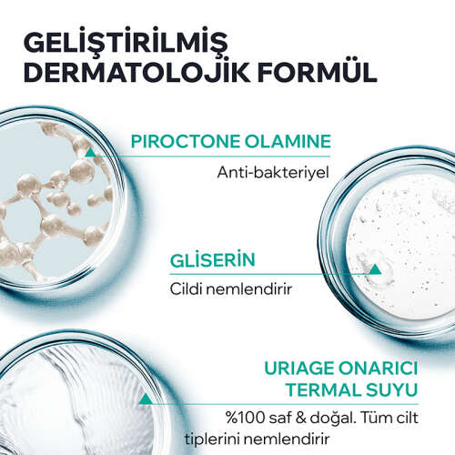 Uriage Hyseac Sebum Dengeleyici Temizleme Jeli 500 ml - 5