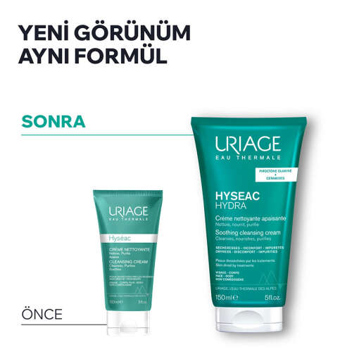 Uriage Hyseac Karma ve Yağlı Ciltler için Temizleyici Krem 150 ml - 6