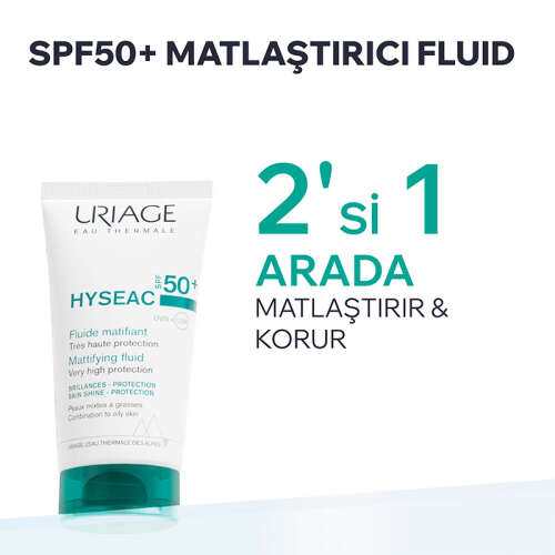 Uriage Hyseac SPF50+ Fluid 50 ml - 3