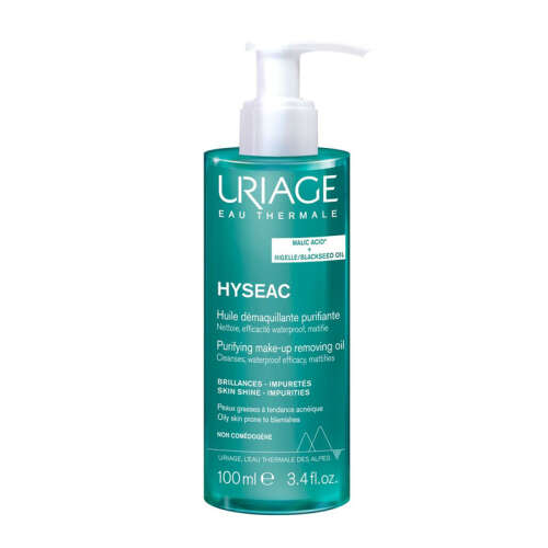 Uriage Hyseac Düzensizliğe Eğilimli Karma ve Yağlı Ciltler İçin Temizleme Yağı 100 ml - Uriage