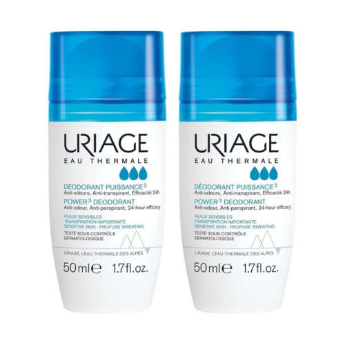 Uriage Power3 Deodorant 24h 50 ml x 2 Adet - Uriage