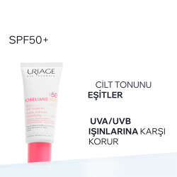 Uriage Roseliane SPF50+ Hassas Ciltler İçin Kızarıklık Karşıtı CC Krem Light 40 ml - 2