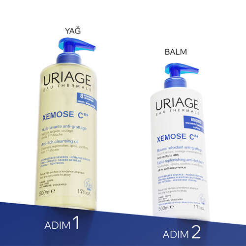 Uriage Xemose C8+ Çok Kuru Ciltler İçin Ferahlatıcı Balm 500 ml - 5