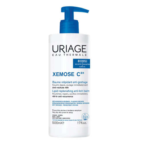 Uriage Xemose C8+ Çok Kuru Ciltler İçin Ferahlatıcı Balm 500 ml - 7
