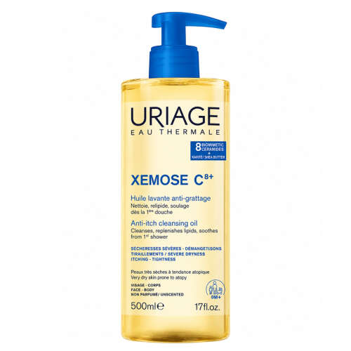Uriage Xemose C8+ Çok Kuru Ciltler İçin Temizleme Yağı 500 ml - 3