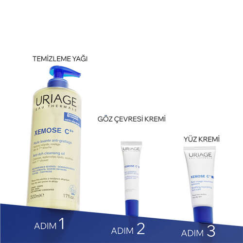 Uriage Xemose C8+ Çok Kuru Ciltler İçin Yüz Kremi 40 ml - 4